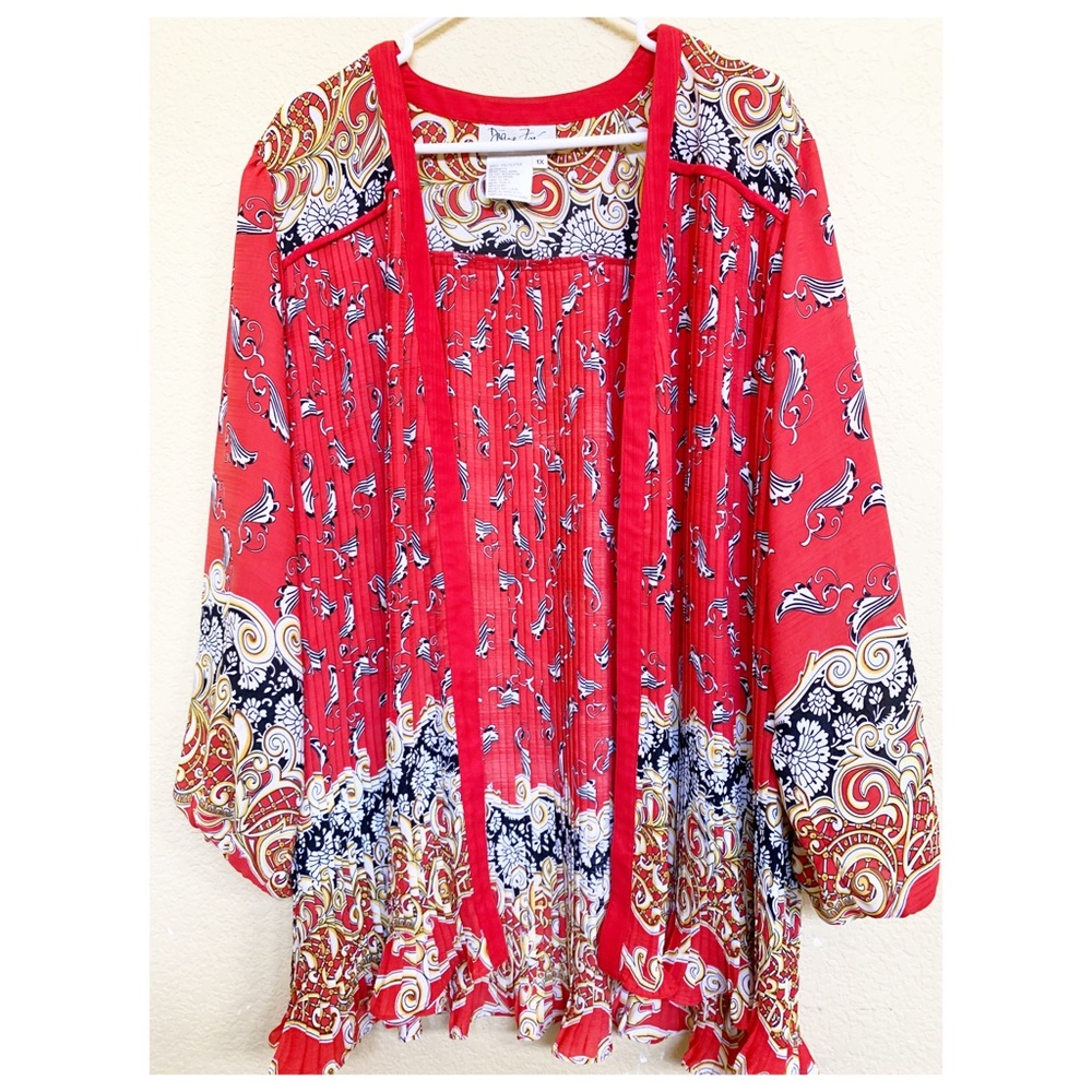 Diane Freis Georgette Jacket / Cardigan